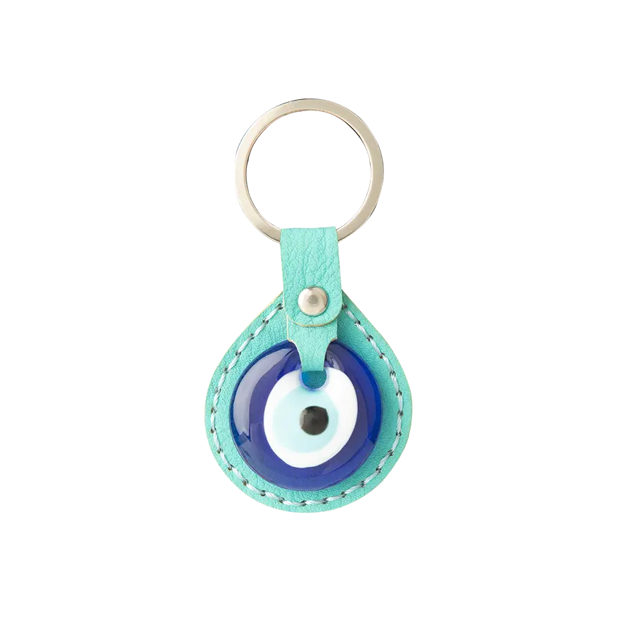 Evil eye keychain